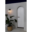 Faro Luminaire mural WILMA E27 IP44, gris fonc 