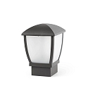 Luminaire d'alles WILMA E27 IP44, gris fonc 