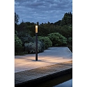 Faro Borne d'clairage SCREEN LED IP65, gris fonc gradable