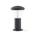 Borne d'clairage SHELBY LED IP65, gris fonc 