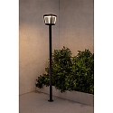 Faro Luminaire sur pied PLAZA LED IP54, gris fonc 