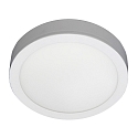 LED Aufbau-Downlight, flach, rund,  22,5cm, 120, 15W, 3000/4000/6500K, 1800lm, IP54, IK05, UGR<19, wei