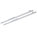 LED-Umrüstungssatz mit Magnetbefestigung T5/T8 auf LED, 57cm, 2-flammig, 40W, 4000K, 6300lm, IP20, IK07, Multipower, silber