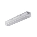 LED Wannenleuchte, IP50, kantig, prismatisch,schaltbar, wei, 65cm, 25W 3000K 3200lm