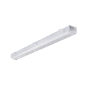 LED Damp-proof luminaire, prismatic, 35W, 4000K, 5000lm, IP50, white