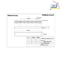 LED Wannenleuchte, IP54 IK10, 116cm, schaltbar, weiß, 58W 4000K 7300lm