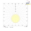 LED Wannenleuchte, IP54 IK10, 116cm, schaltbar, weiß, 58W 4000K 7300lm