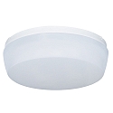Applique et plafonnier 30 rond IP54, blanche gradable