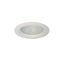 Plafonnier encastr 14,5 rond IP44, blanche gradable