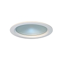 Plafonnier encastr 19,6 rond IP44, blanche gradable