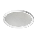 recessed luminaire  17cm round, switchable, microprismatic IP65, white  19W 2300lm 3000K 60 60