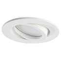 Downlight EDL5350AG.0683 rotondo, girevole GU10 IP20, alluminio spazzolato 
