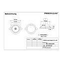 Frisch-Licht Downlight EDL5350AG.0683 rotondo, girevole GU10 IP20, alluminio spazzolato 