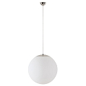 pendant luminaire Ø60 IP40, chrome, white dimmable