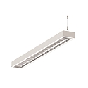 LED Light strip Pendant grid luminaire direct / indirect, 39W, 4000K, 5100lm, IP20, UGR < 19, DALI dimmable, white