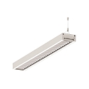 LED Light strip Pendant grid luminaire direct / indirect, 84W, 4000K, 11000lm, IP20, UGR < 19, white