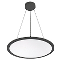 pendant luminaire Ø 60cm switchable, suitable for VDU workstation IP20, black