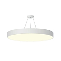 LED Pendant luminaire round direct / indirect, 63W, 3000K, 6300lm, IP40, white
