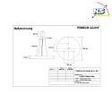 Frisch-Licht Luci a sospesione PLRZN7590A.15084 diretto / indiretto, commutabile IP40, bianco 