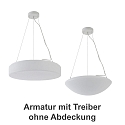 Luci a sospesione PREMIUM 7530 Ø 43,5cm IP20, bianco