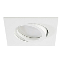 Downlight QDL5350W.0683 girevole, piazza GU10 IP20, bianco 
