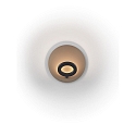 Knapstein Luminaire mural MEGGI rond IP20, bronze, noir gradable Knapstein Luminaire mural MEGGI rond IP20, bronze, noir gradable