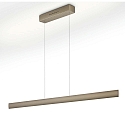 LED Pendelleuchte RUNA-132, Up/Down, 132cm, 62W 2200-3000K, CRi >90, Sensordimmer, Effekt Bronze