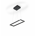 pendant luminaire MARISA-60 up / down, tunable white, controllable with gestures IP20, black