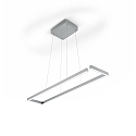 pendant luminaire MARISA-100 up / down, tunable white, controllable with gestures IP20, nickel matt