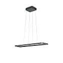 Knapstein pendant luminaire MARISA-100 up / down, tunable white, controllable with gestures IP20, black