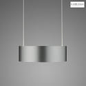 Knapstein Luminaire à suspension ZERA-1 IP20, nickel mat gradable