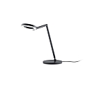 Lampe de table TESSA-T inclinable IP20, noir gradable