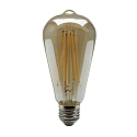 LED Leuchtmittel VINTAGE FILAMENT EDISON ST64, E27, 4W 2200K 400lm 320, klar
