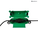 HEITRONIC Scatola del distributore MINIMO 2 elemento, Verde