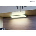 HEITRONIC Lampada da sottopensile MIAMI girevole, con interruttore, incluso l'autista, con spina, medio IP20, chiaro