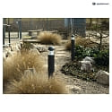Outdoor Standleuchte MARIS, IP54, E27, Aluminium, anthrazit, 90cm