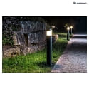 Outdoor Standleuchte MARIS, IP54, E27, Aluminium, anthrazit, 90cm