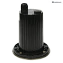 Heitronic High voltage Floor recessed spot BERLIN 2, round