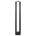 LED Standleuchte BONITA, IP54, 10W 3000K 600lm, Alu-Druckguss / PC, anthrazit / matt, 100cm