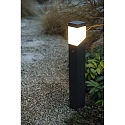 HEITRONIC Luce con piedistallo MADELEINE angolare, con sensore, regolabile E27 IP44, antracite dimmerabile HEITRONIC Luce con piedistallo MADELEINE angolare, con sensore, regolabile E27 IP44, antracite dimmerabile