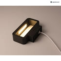 HEITRONIC LED Außenwandleuchte JUNO, indirekt, IP54, 6W 3000K 280lm 120°, anthrazit