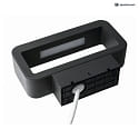 HEITRONIC LED Außenwandleuchte JUNO, indirekt, IP54, 6W 3000K 280lm 120°, anthrazit
