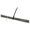 HEITRONIC Cable ties, pack of 100, black, 400x4,8mm