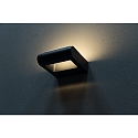 HEITRONIC LED Auenwandleuchte ESTILO, IP54, 8.5W 3000K 210lm, neigbar 320, Alu-Druckguss, anthrazit