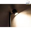 HEITRONIC Earth spike luminaire BORNEO, 1 flame, 905mm, GU10, IP44, anthracite