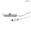 HEITRONIC Interruttore MICANO con spina, Argento