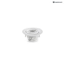 HEITRONIC Downlight DL7002 girevole IP44, Bianco dimmerabile