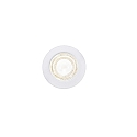 HEITRONIC LED Recessed spot DL7002, round, 38, 5,5W, 3000K, 400lm, IP44, swiveling, white