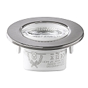 HEITRONIC LED Recessed spot DL7002, round, 38, 5,5W, 3000K, 400lm, IP44, swiveling, white