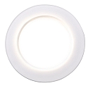HEITRONIC LED Recessed spot DL7002, round, 100, 7W, 3000k, 570lm, IP65, fixed, white